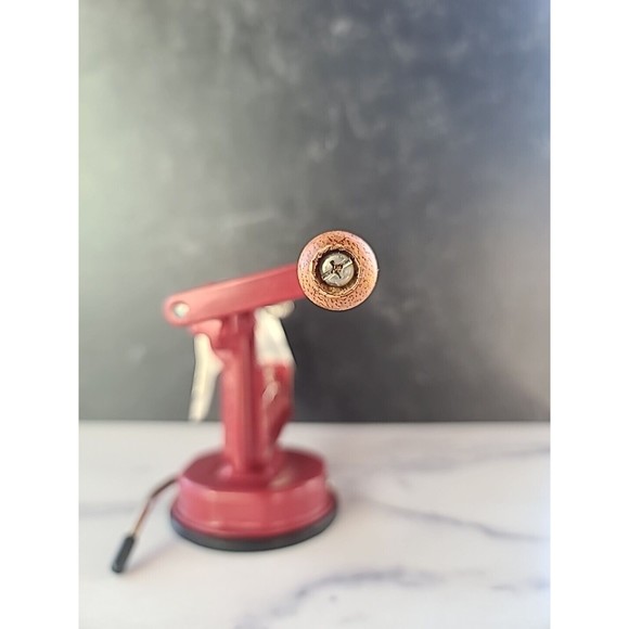 Apple Potato Peeler Corer By Peel Away Durable Metal Heavy Duty Red W Chrome - Picture 6 of 10